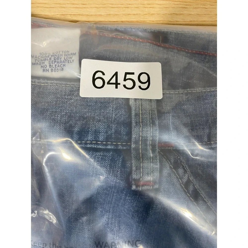 Lucky Brand Workwear Mens Size 38 Carpenter Denim Shorts Light Wash Blue USA